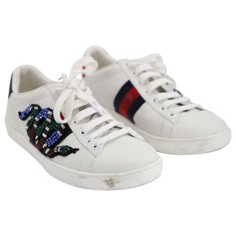 sneakers gucci con serpente|Men's Gucci Designer Sneakers .